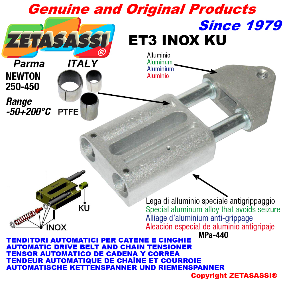   ZETASASSI ET3M10INOXKU