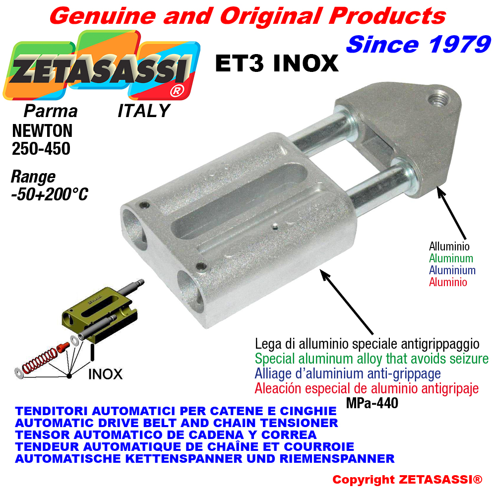   ZETASASSI ET3M16INOX