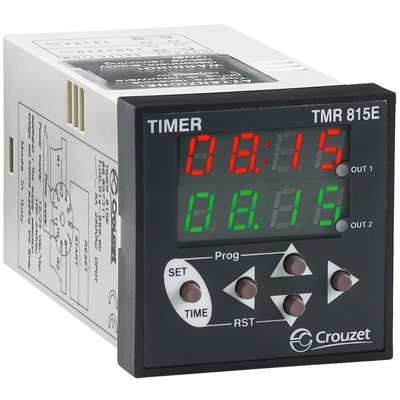 Digital Timer/Hour Meter  Crouzet 88857311