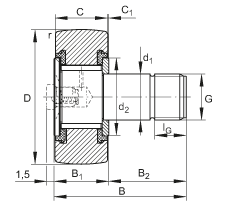   INA / Schaeffler KRV 19 PP