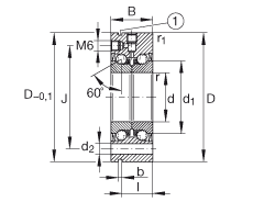   INA / Schaeffler ZKLF2068-2RS