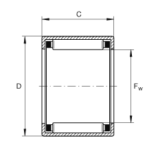   INA / Schaeffler SCE66-P