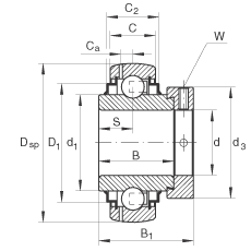   INA / Schaeffler GE25-KRR-B