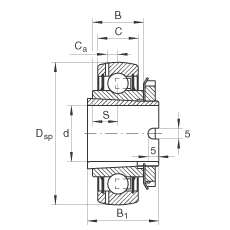   INA / Schaeffler GSH30-2RSR-B