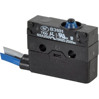 Basic Snap Action Switch  Crouzet 831810CFD0.FL