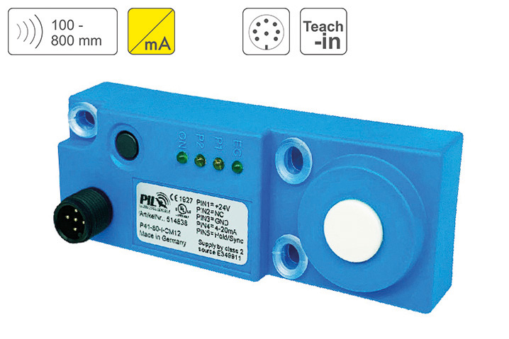 Ultrasonic Distance Sensor  PIL Sensoren P41-80-I-CM12