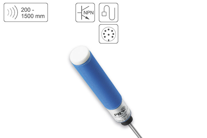 Ultrasonic Distance Sensor  PIL Sensoren P47-150-M18-NNO-m3CM12