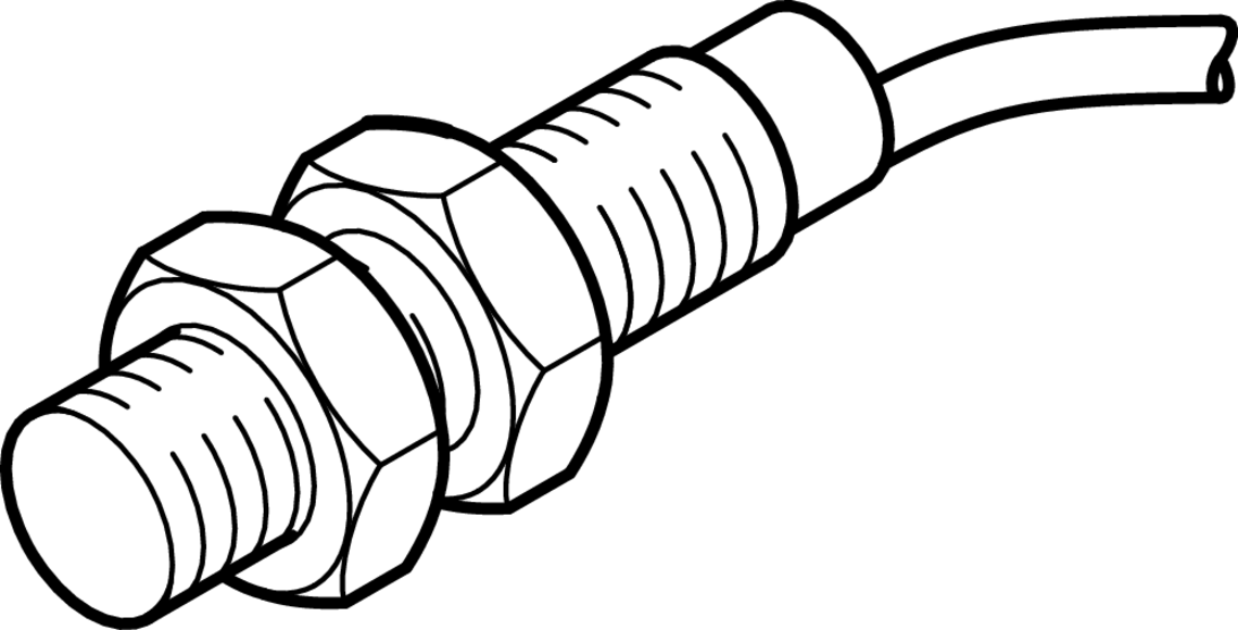 Inductive Proximity Sensor DCBK 08 MB 02 PS-3 Di-Soric 209315