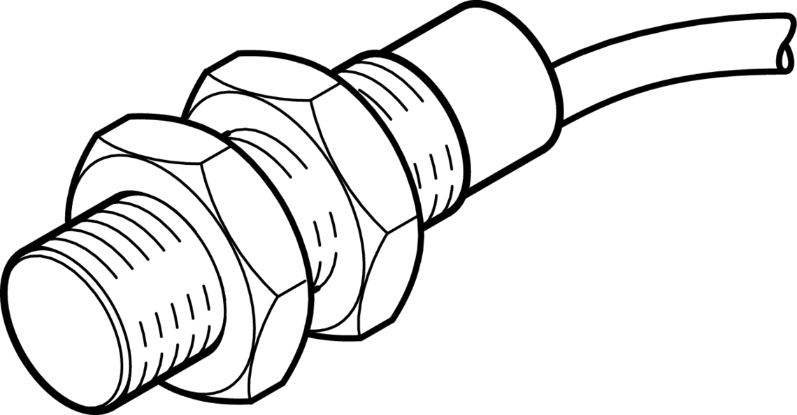 Inductive Proximity Sensor DCBK 12 MB 04 PS-B3 Di-Soric 209349