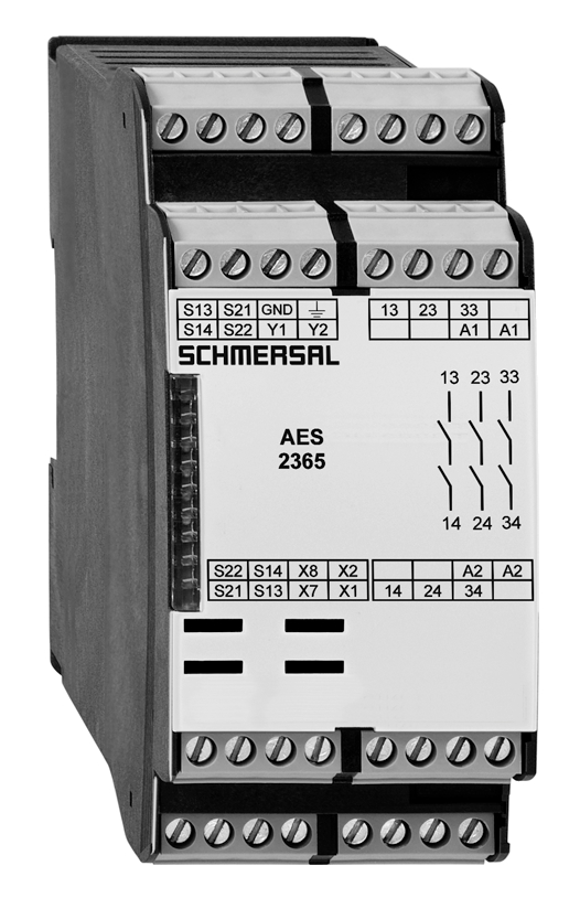 Safety-monitoring module AES 2365 UE: 24...230V AC/DC Schmersal 101181686