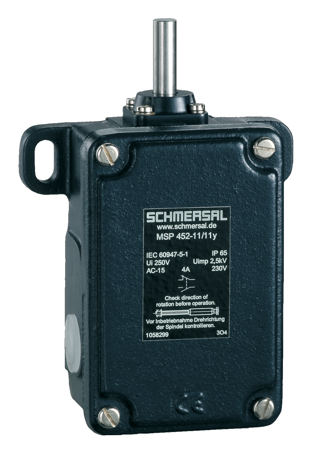 Limit Switch MSP 452-11/11Y-M20 Schmersal 101160615