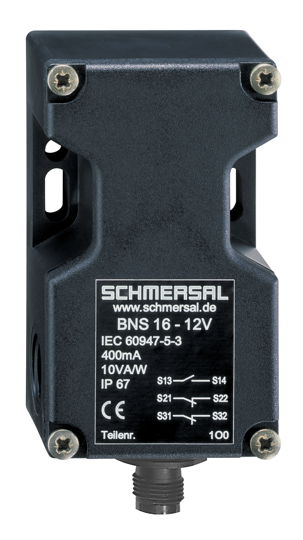 Magnetic safety sensor BNS 16-11ZV-ST1 Schmersal 101192588