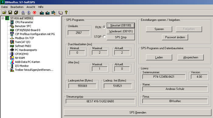  SoftPLC S7-416 IBH Softec 1302