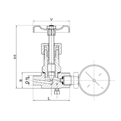 Needle valve DS NV M3F Diesse 