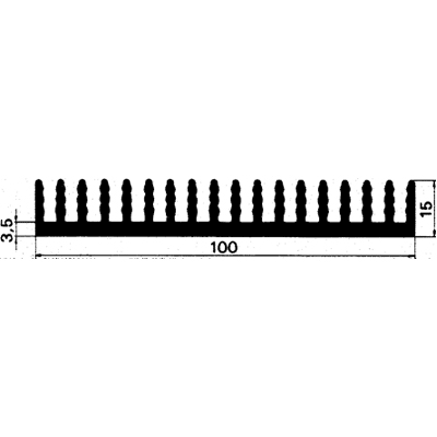 Heatsink WA470B Schaffner 